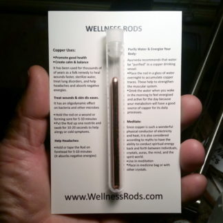 Single Copper Wellness Rod